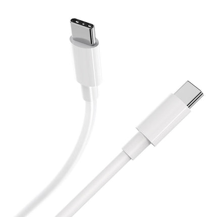 High-Power Cable Type-C to Type-C 100W Charging Data Cable - White