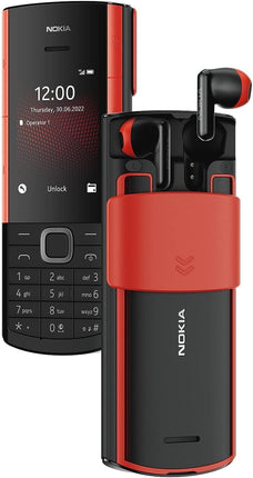 Nokia 5710 Dual SIM Feature Phone with Wireless Earbuds