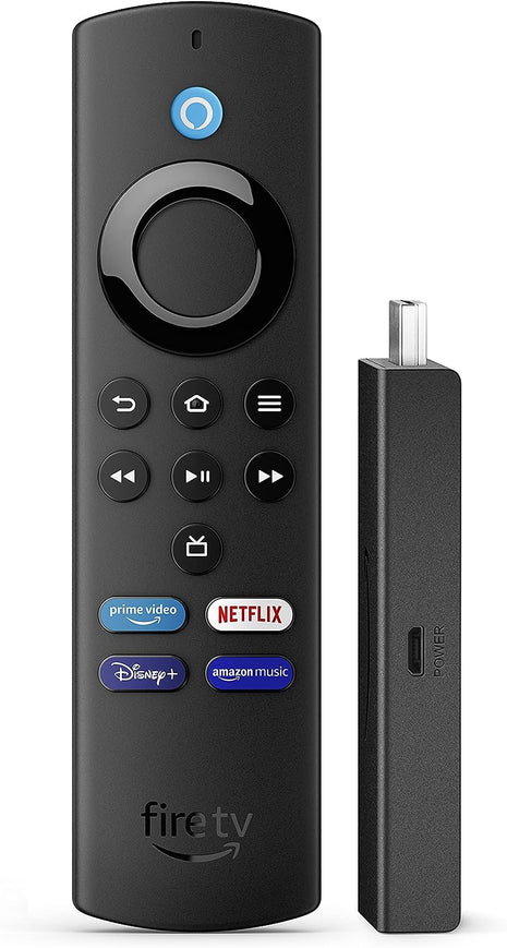 Amazon Fire TV Stick Lite with Alexa Voice Remote Lite, our most affordable HD streaming stick