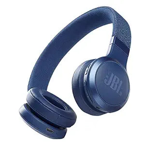 JBL Live - Wireless On-Ear Bluetooth headphones with Active Noise Cancelling technology (Blue)