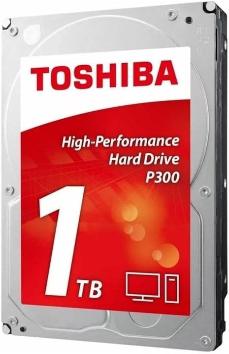 TOSHIBA P300 HDWD110UZSVA 1TB 3.5" 7200RPM 64MB CACHE SATA III INTERNAL HDD