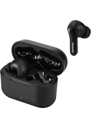 Panasonic  Wireless Earbuds, Bluetooth 5.3, With Built-in Microphone, XBS, up to 16 Hours Battery Life, with Charging Case(Black)