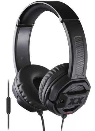 JVC Xtreme Explosives On-Ear Headphone with Remote and Microphone - Black