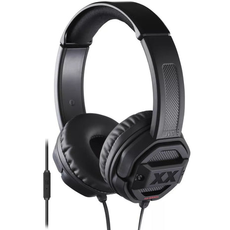 JVC Xtreme Explosives On-Ear Headphone with Remote and Microphone - Black