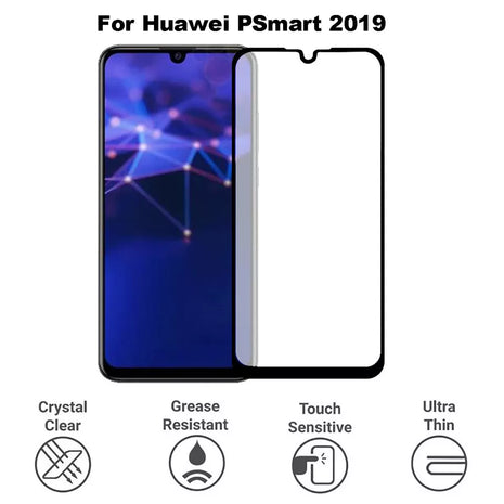 Huawei PSmart 2019 3D Screen Protector Tempered Glass