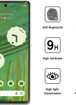 Tempered Glass Screen Protector For Google Pixel 7