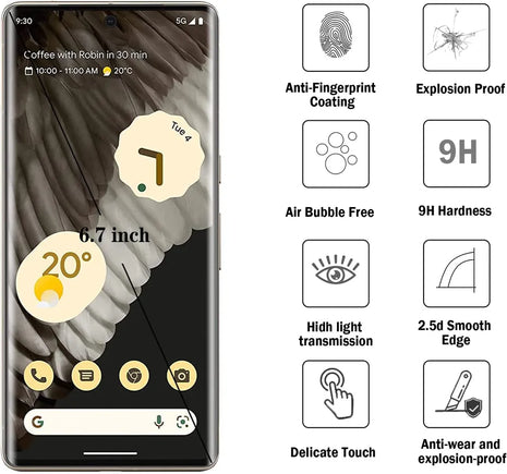 Google Pixel 7 Pro Tempered Glass