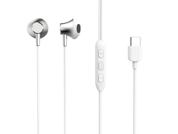 USB-C Stereo Earphones With Lightweight