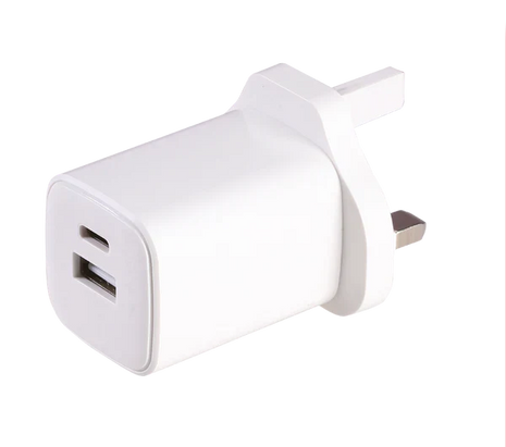 USB-C + USB-A Dual PD Home Charger  UK