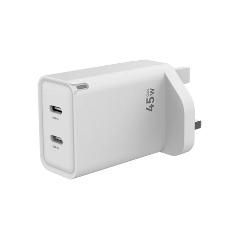 Dual USB-C Home Charger 45W